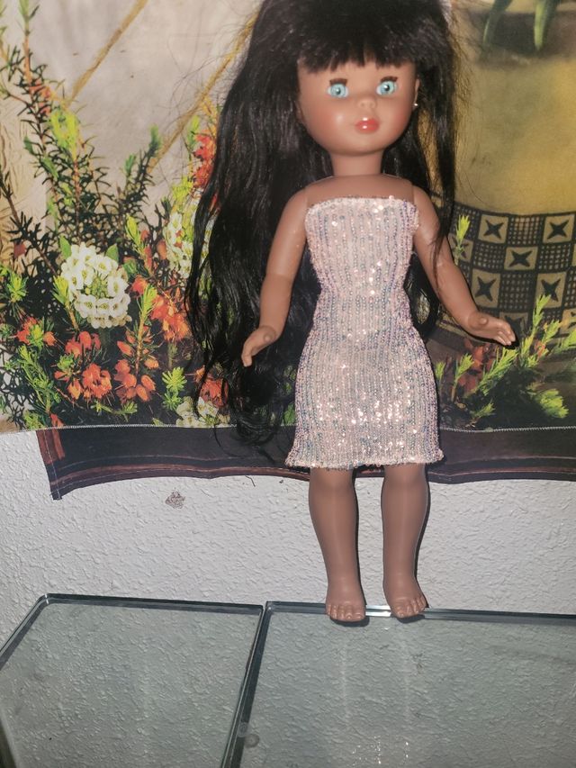 Nancy vestido lentejuelas rosa