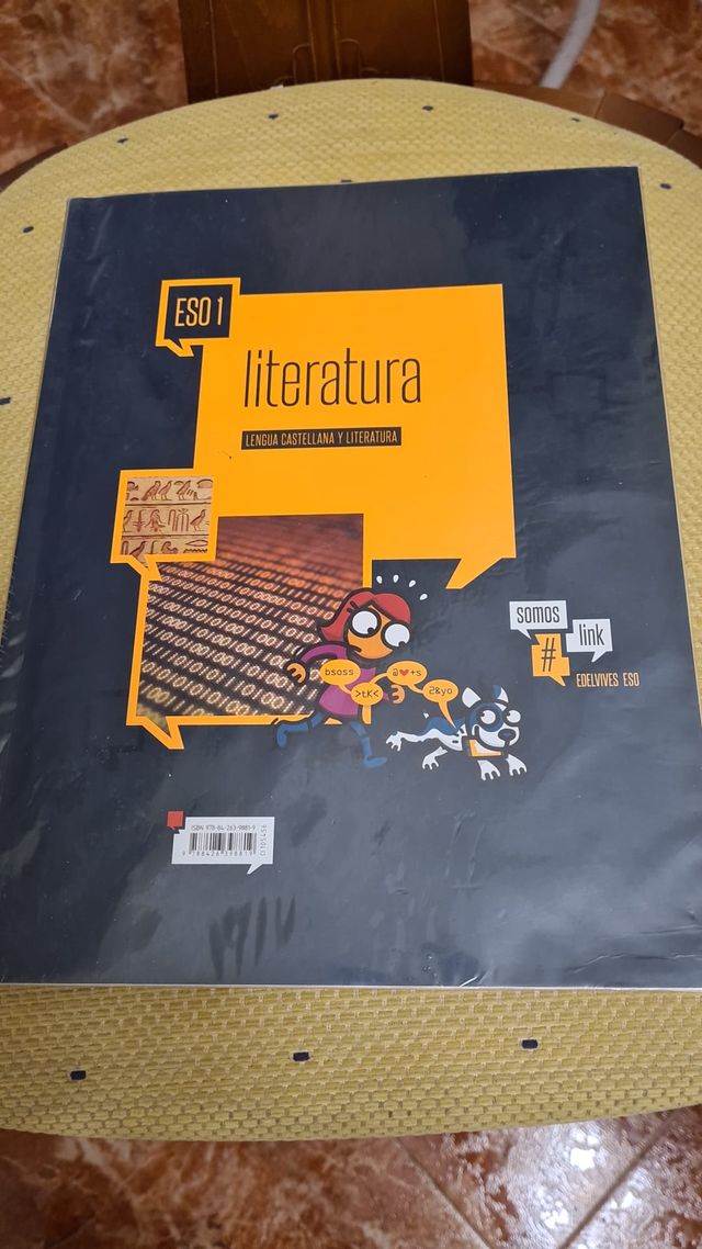 Libro: literatura, somos link, 1ESO, edelvives