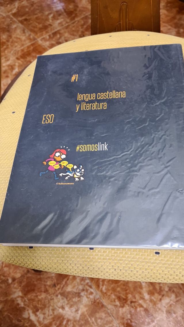 Libro: literatura, somos link, 1ESO, edelvives