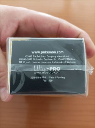 Pokemon Deck Box Oficial Pikachu Sellado Tcg