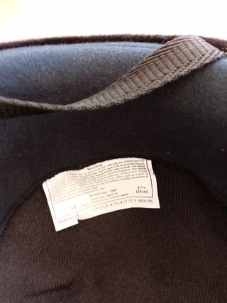 Capacete de equitação