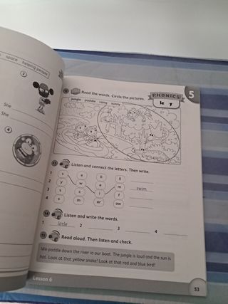 Libro actividades ingles