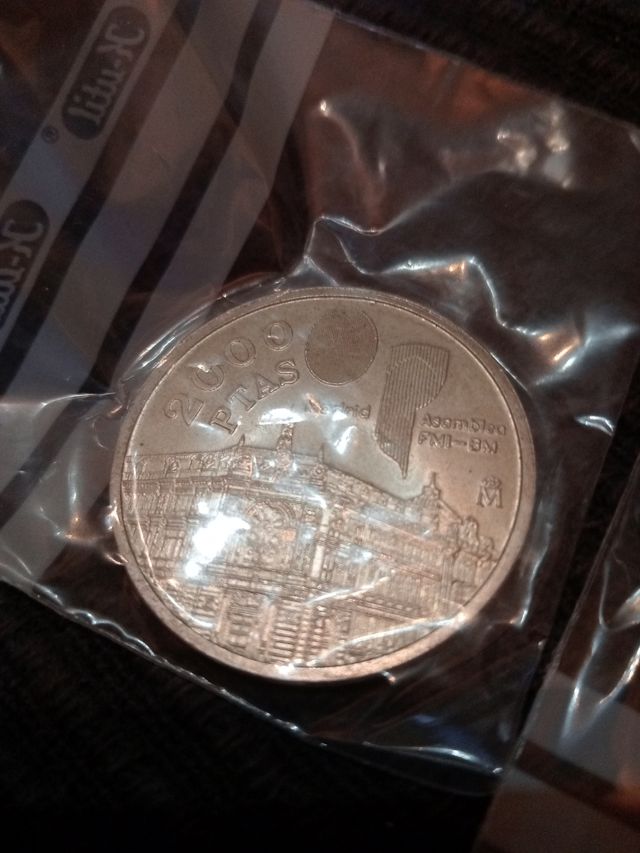 Monedas plata 2000 pesetas