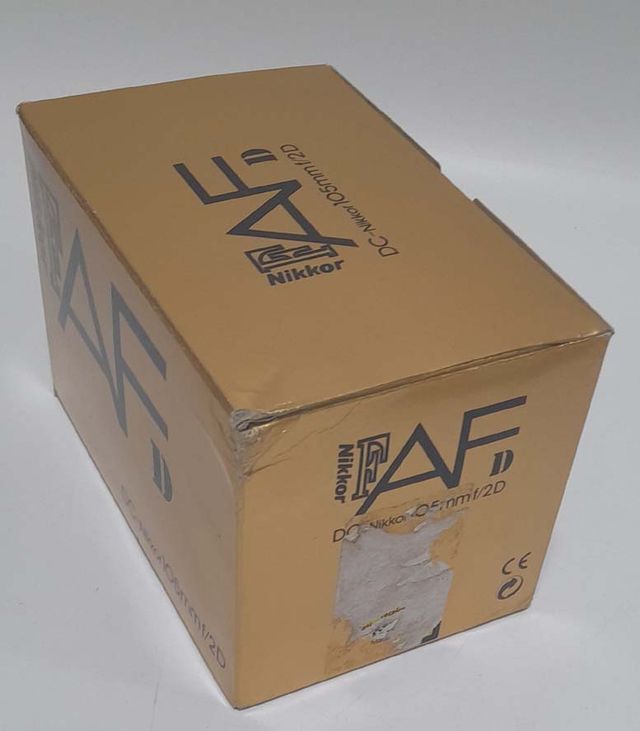 Nikon caja vacía 105/2 D EC