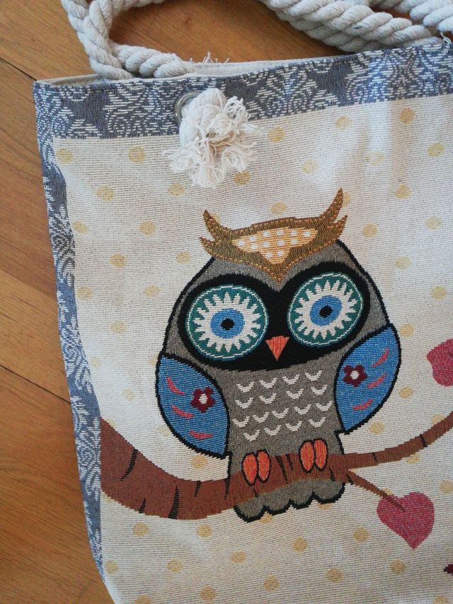 Bolsa grande búho