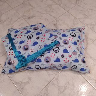 Set copertina e federa su misura