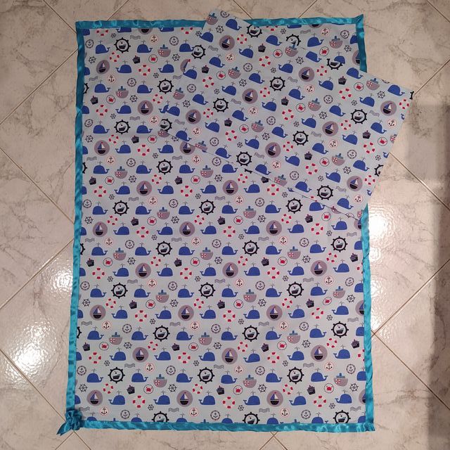 Set copertina e federa su misura