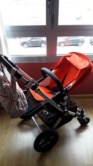 Capota Bugaboo naranja extensible