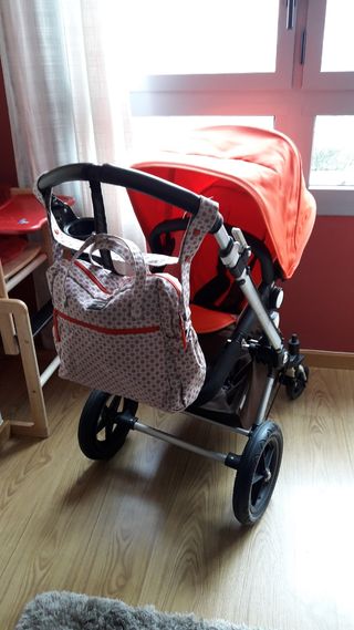 Capota Bugaboo naranja extensible