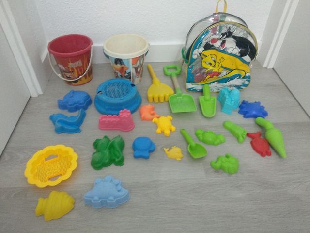 Cosas jugar arena o playa