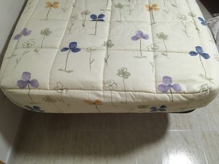 Edredron ajustable + dos cojines 