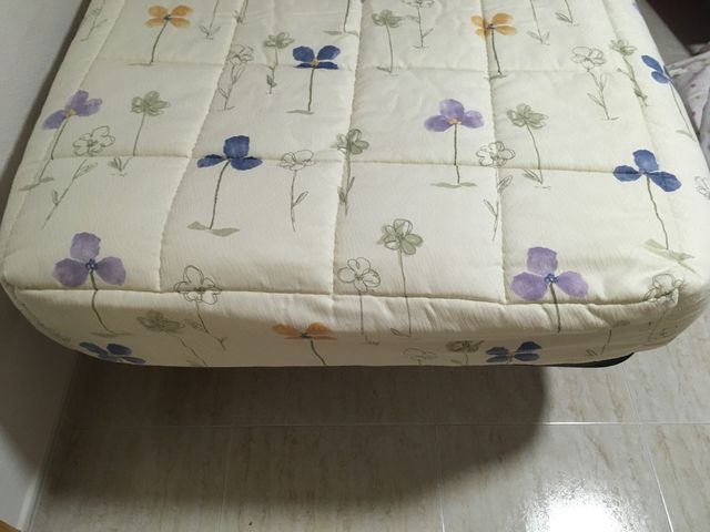 Edredron ajustable + dos cojines