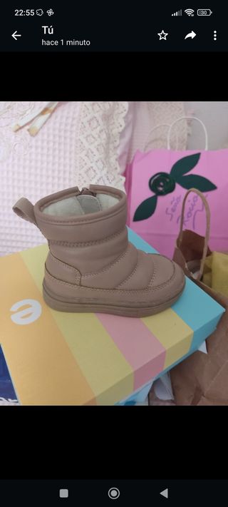 botas niña