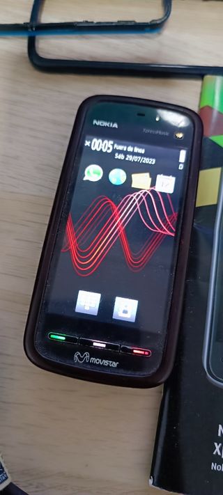 Nokia 5800 XpressMusic rojo