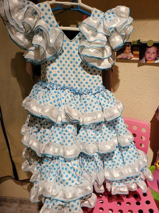 lote vestidos de sevillana niña 