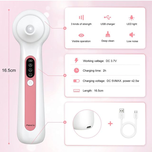 limpiador de poros con lupa NUEVO