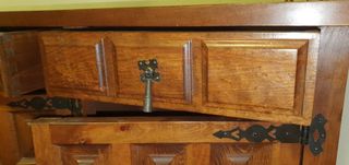 Recibidor madera antiguo