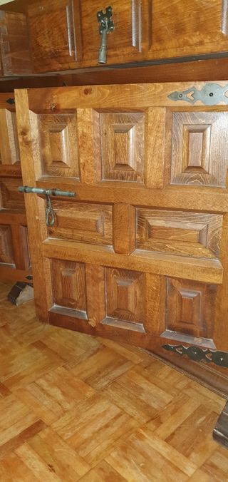 Recibidor madera antiguo