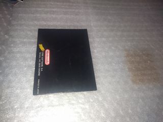 Manual Spider Man Nintendo Game Boy Clásica