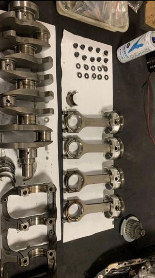 Motor mitsubishi evo VIII