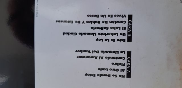 Disco de vinilo. La Guardia.