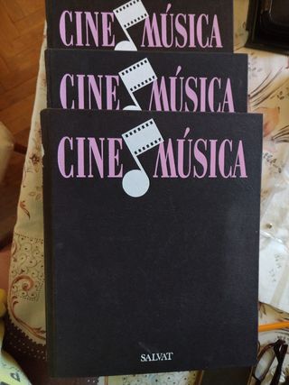 libri di film, film e musica, confezione da 3 libri.