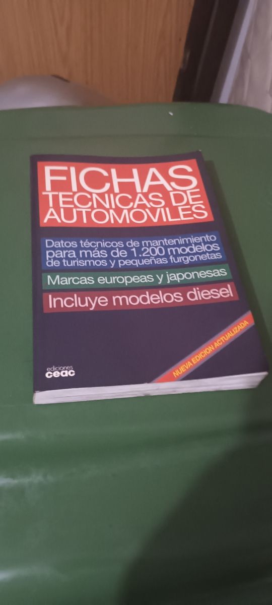 1200 FICHAS TÉCNICAS DE AUTOMÓVILES 