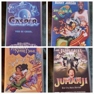 Películas VHS.