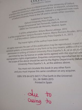 Geology y biology 1°segundaria