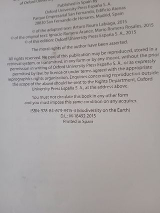 Geology y biology 1°segundaria