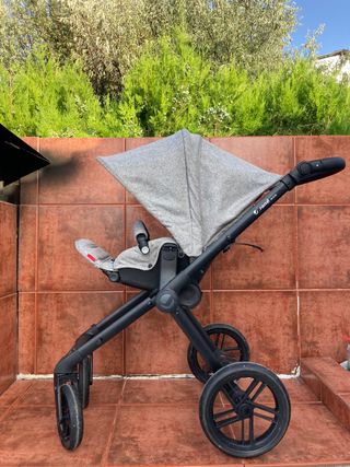 Carro de bebé dúo Jané Muum + Capazo (dim grey)
