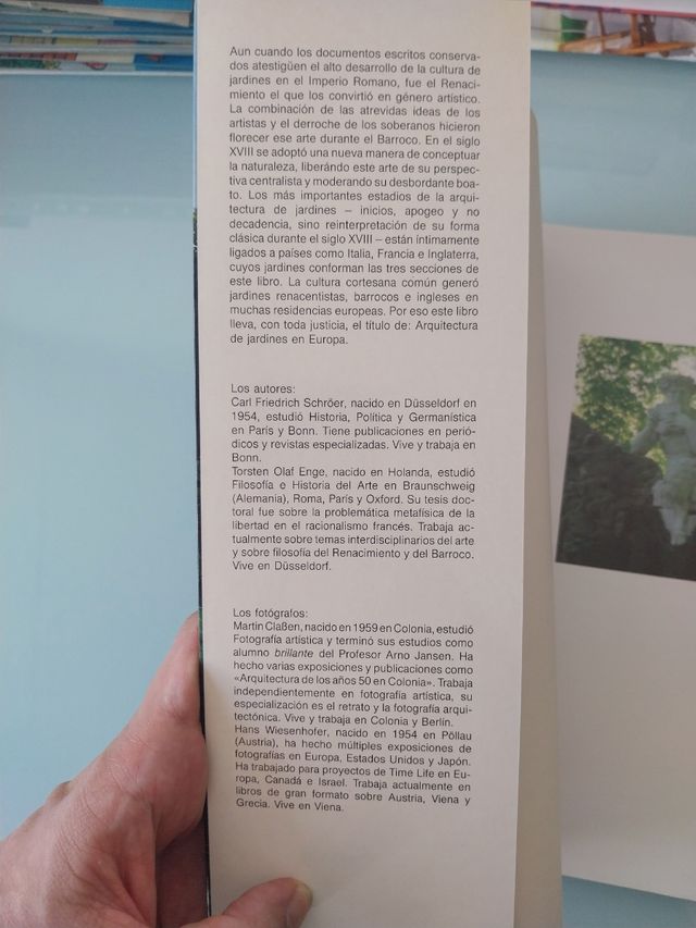 Arquitectura de jardines en Europa