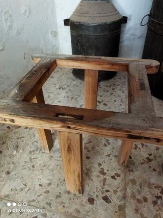 Peanas madera
