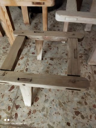 Peanas madera