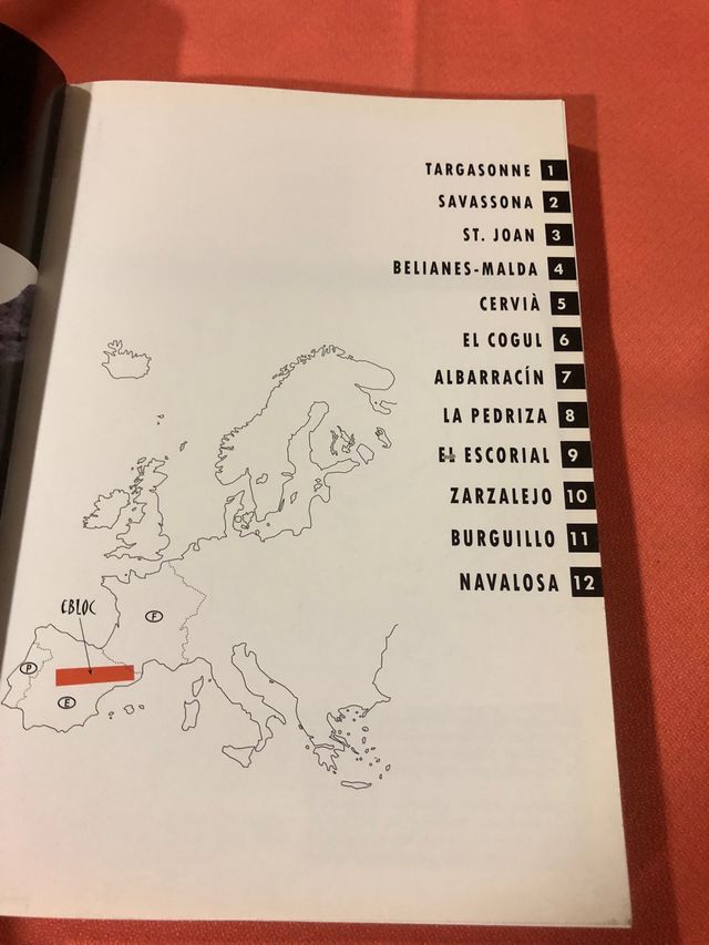 Guia de escalada Bouldertopo España