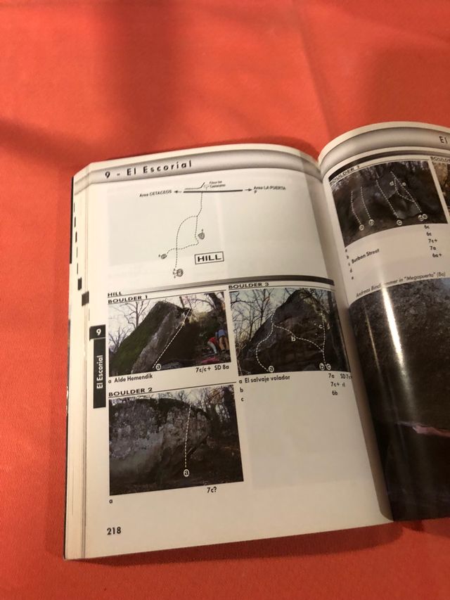 Guia de escalada Bouldertopo España