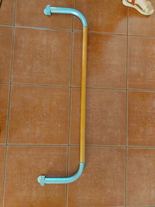 protección cama niños barrera de madera