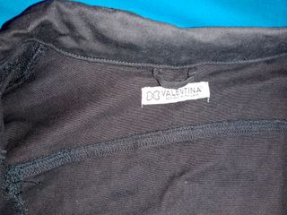 Cazadora biker vaquera negra tachuelas valentina