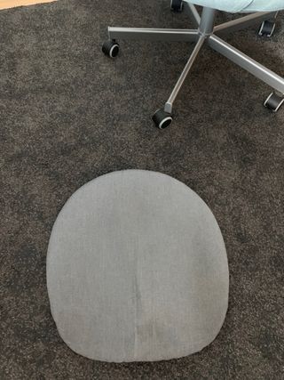 Silla con ruedas gris Ikea Skruvsta 