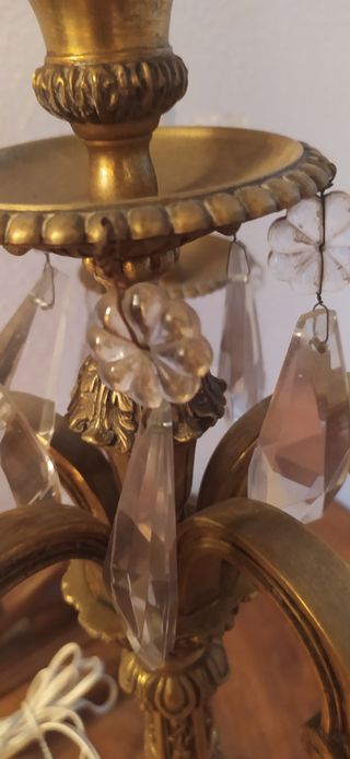 Lampadari in BRONZO e VETRO