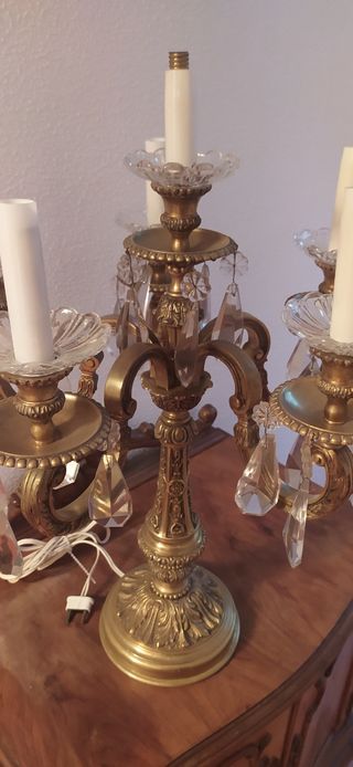 Lampadari in BRONZO e VETRO