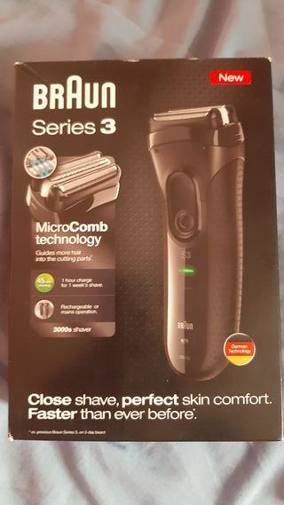 *Nueva* Afeitadora Braun Series 3  3000s