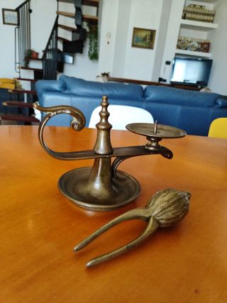 Portacandela "bugia" e schiaccianoci