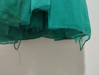 Espectacular vestido verde comprado en Nueva York