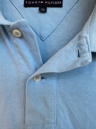 Polo manga corta azul cielo TOMMY HILFIGER XXL