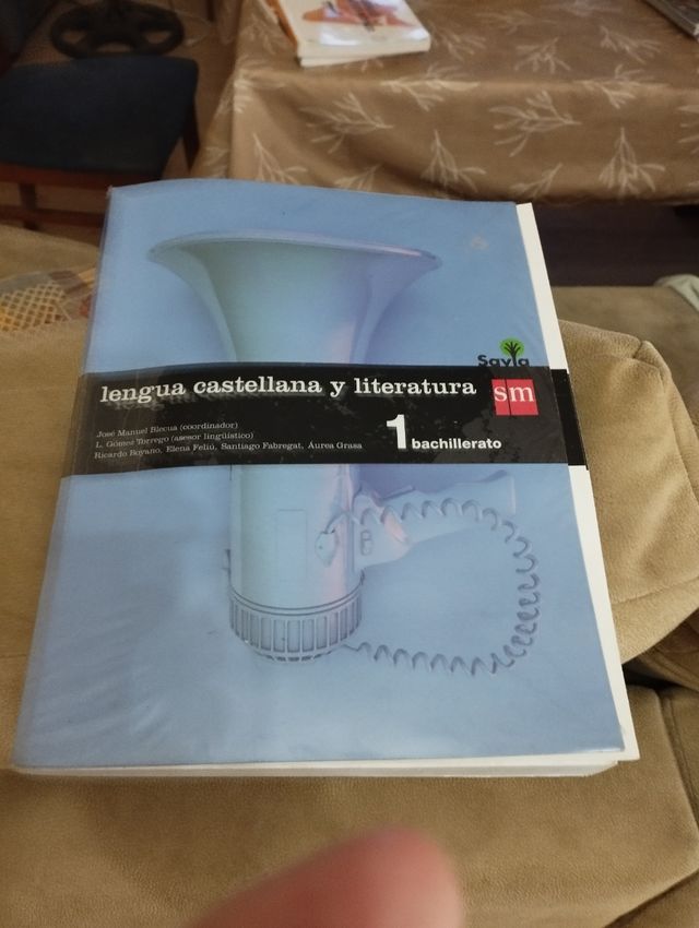 libro lengua y literatura primero de bachillerato 