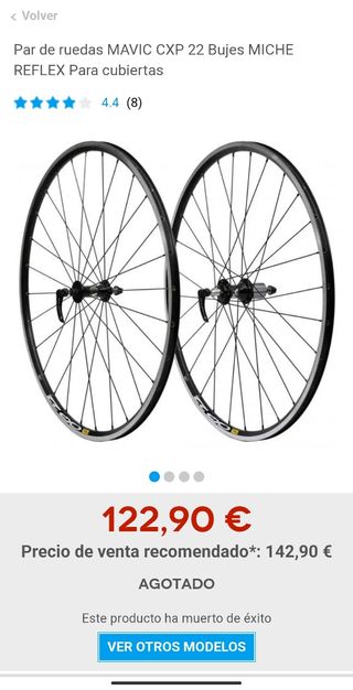 Ruedas bicicleta de carretera