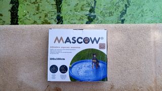 Piscina de chorros para perros.