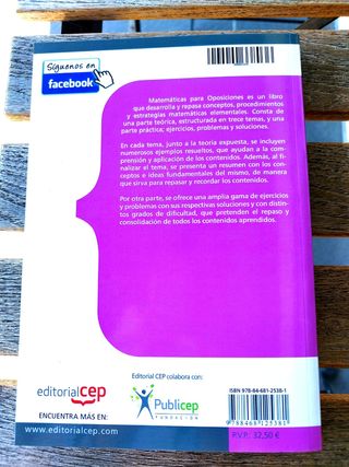 Matemáticas para oposiciones