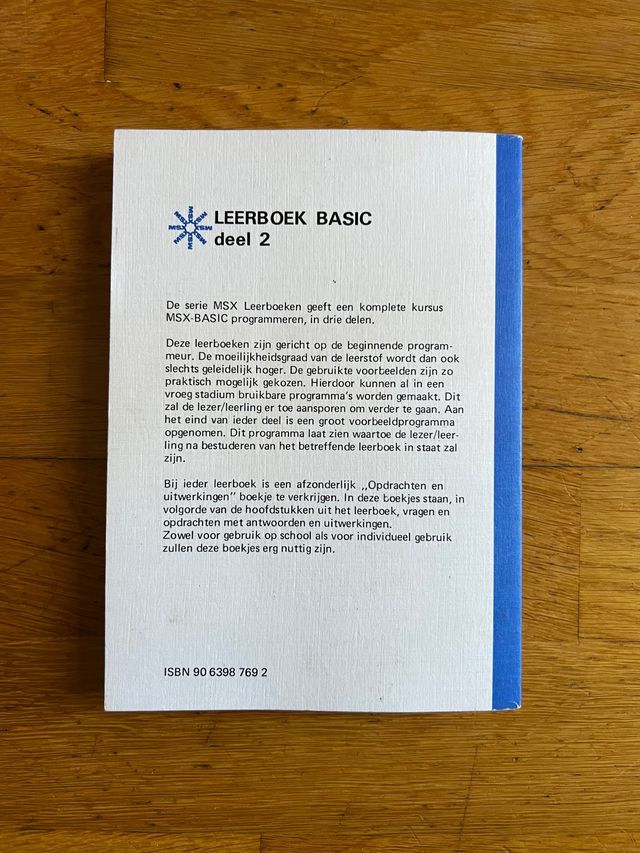 MSX Leerboek BASIC. Deel 2 libro
